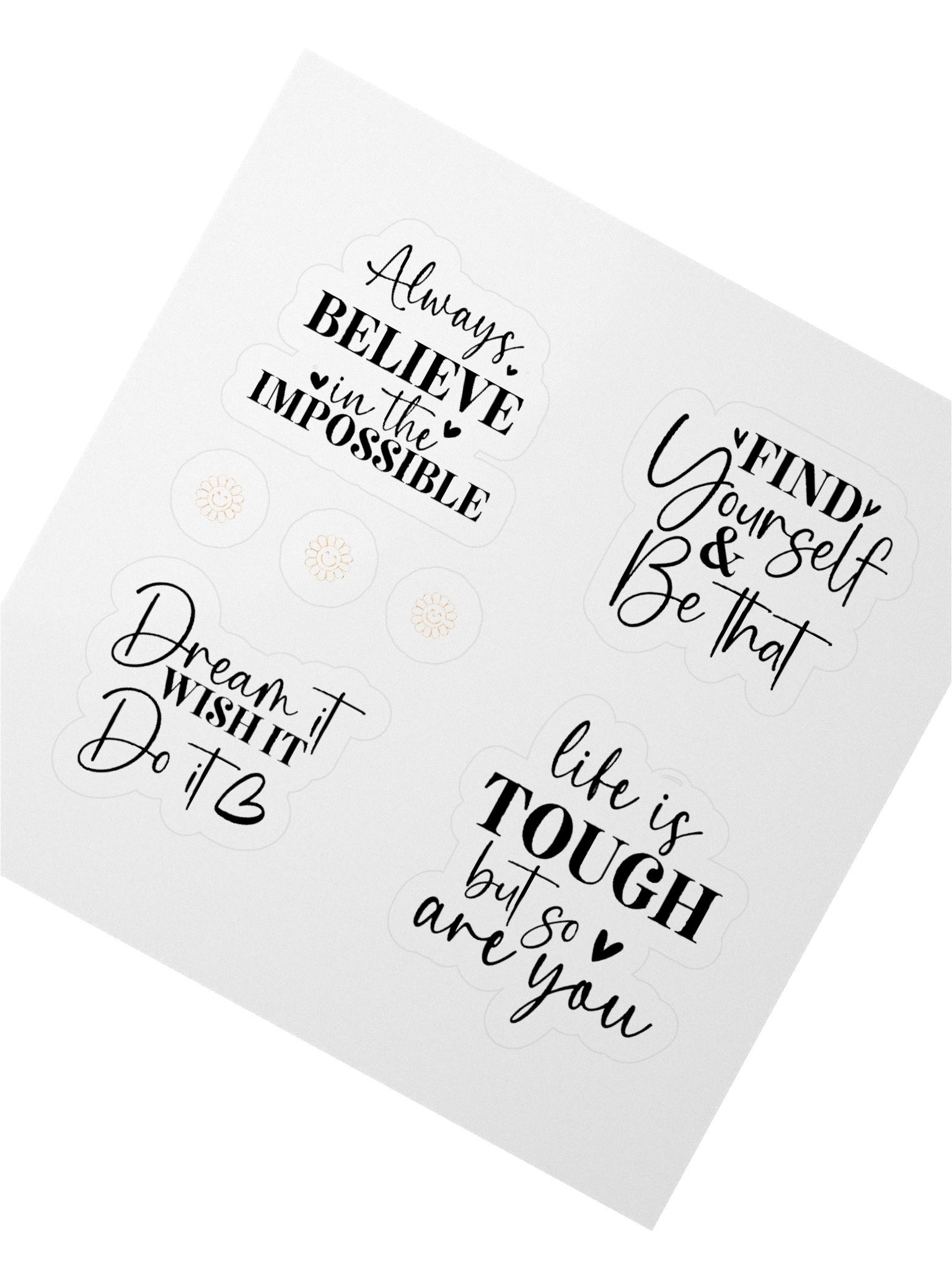 Positive Vibes Affirmation Stickers product image (3)