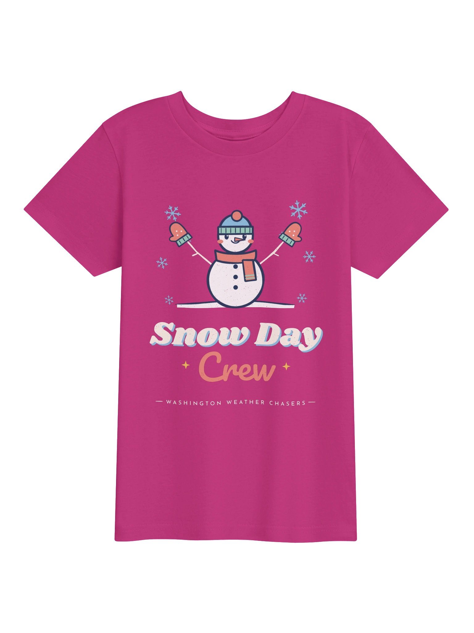 Snow Day Crew Youth Tee product image (9)