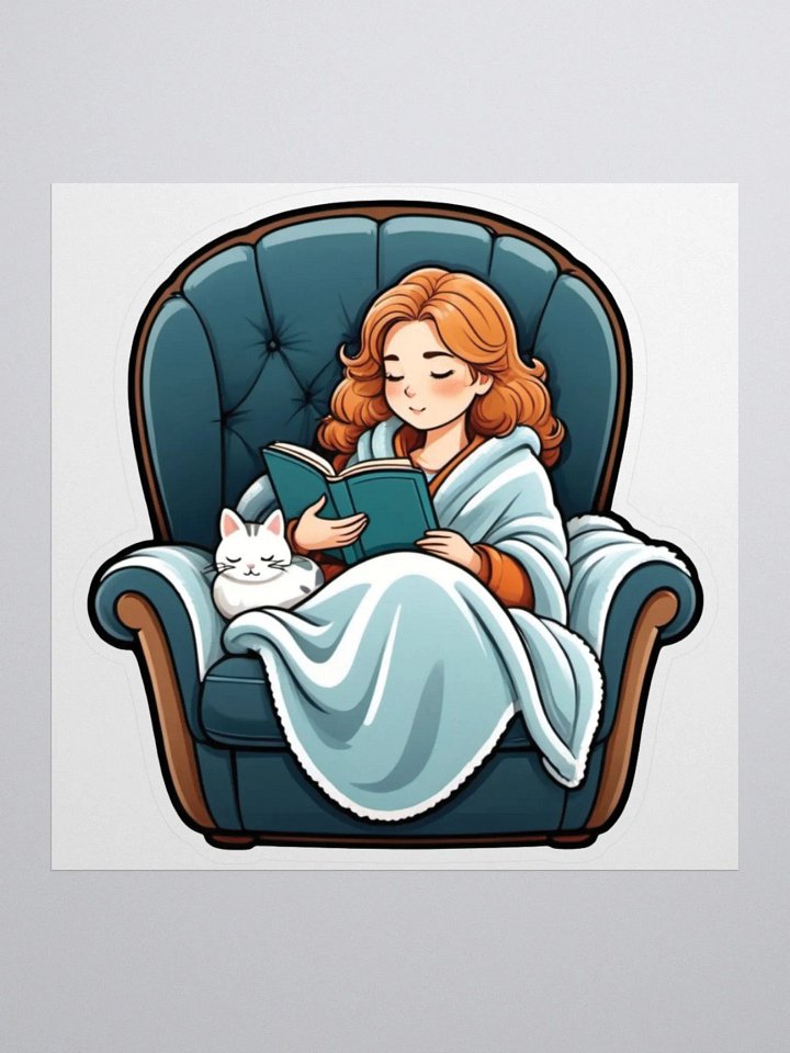 Cozy Reading Time Sticker Set product image (3)