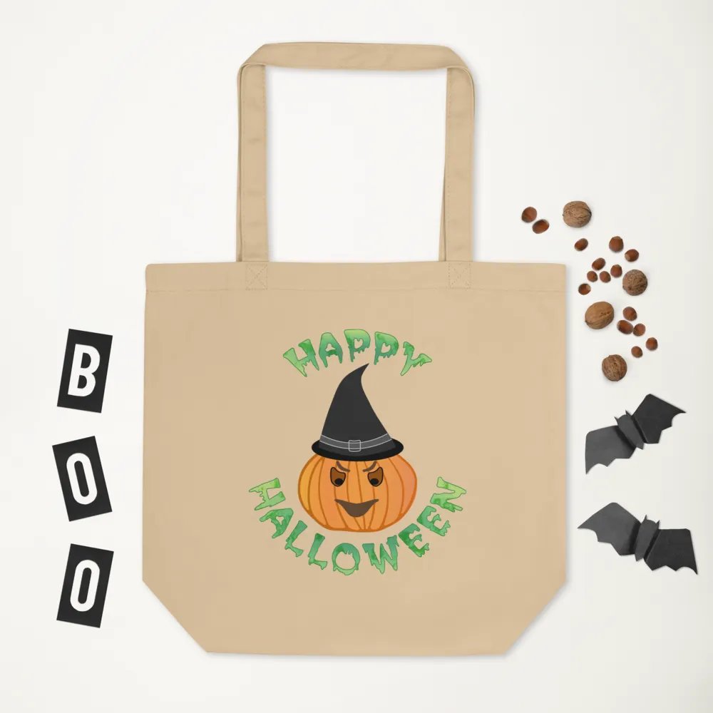 Spooky Pumpkin Halloween Tote Bag product image (1)