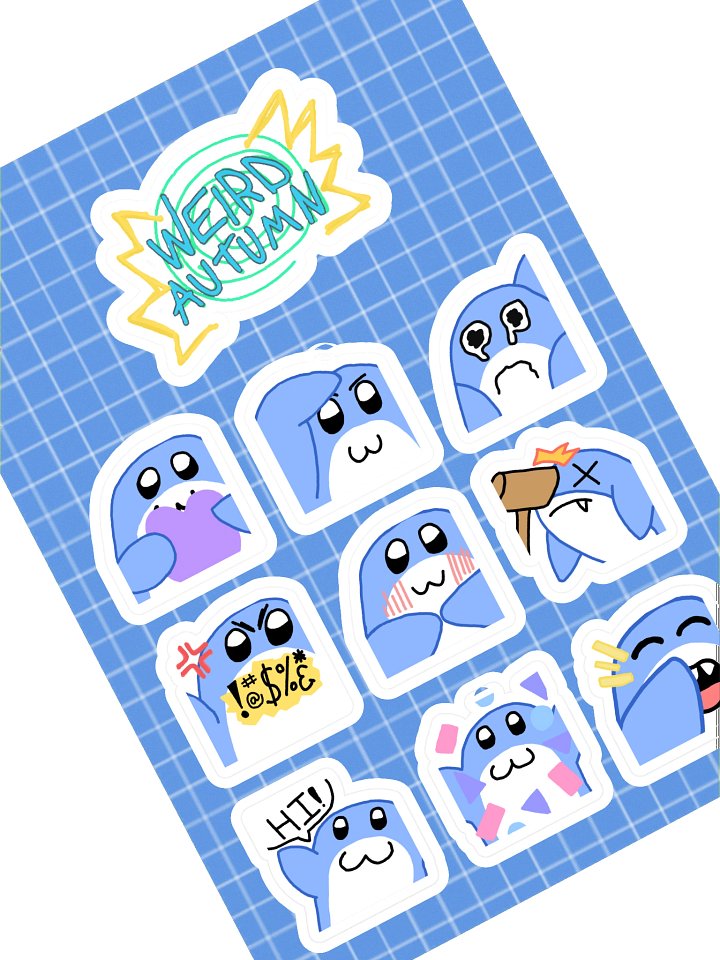 Sticker Sheet #1 product image (1)