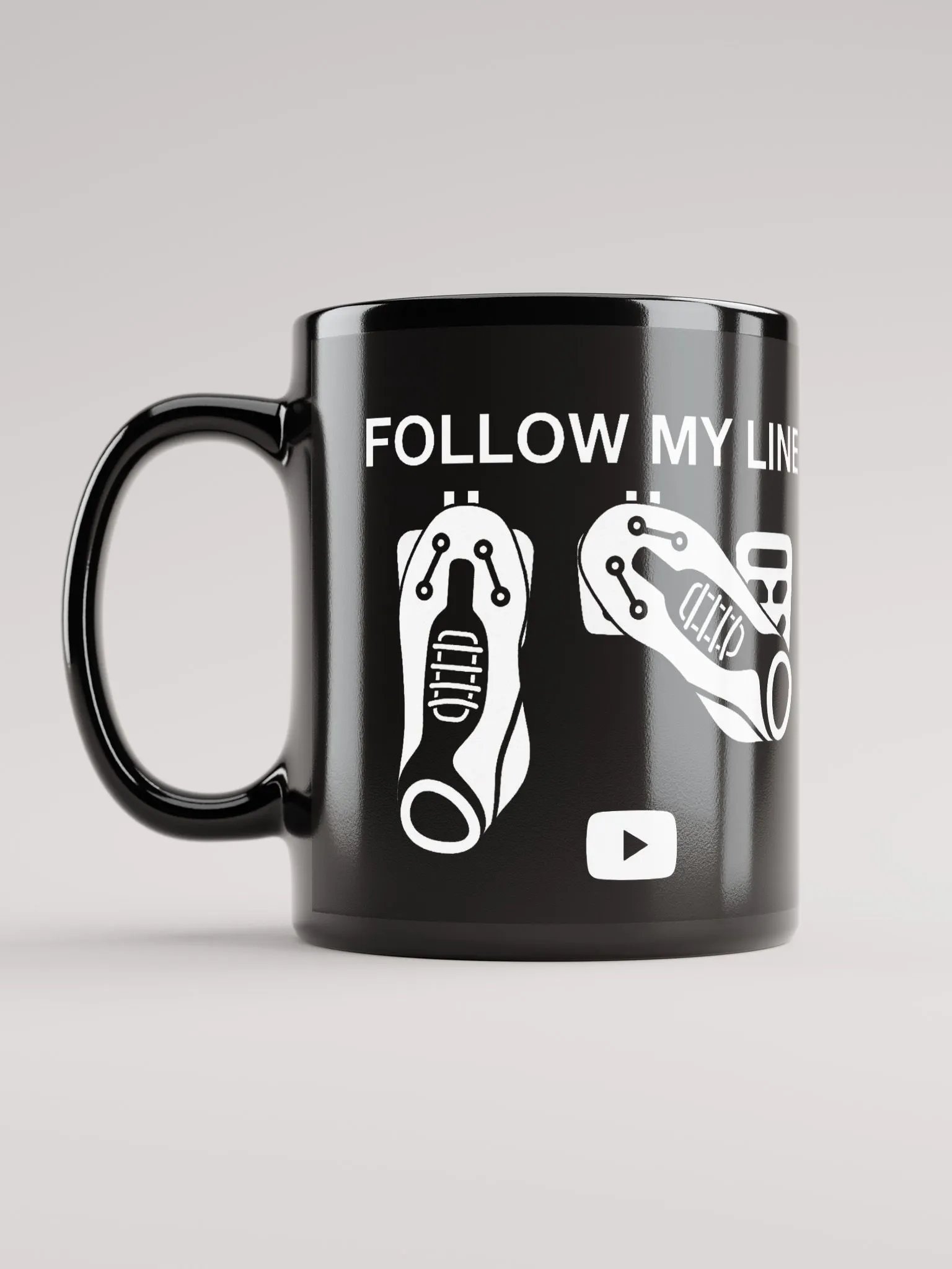 Follow My Line Logo Mug product image (11)