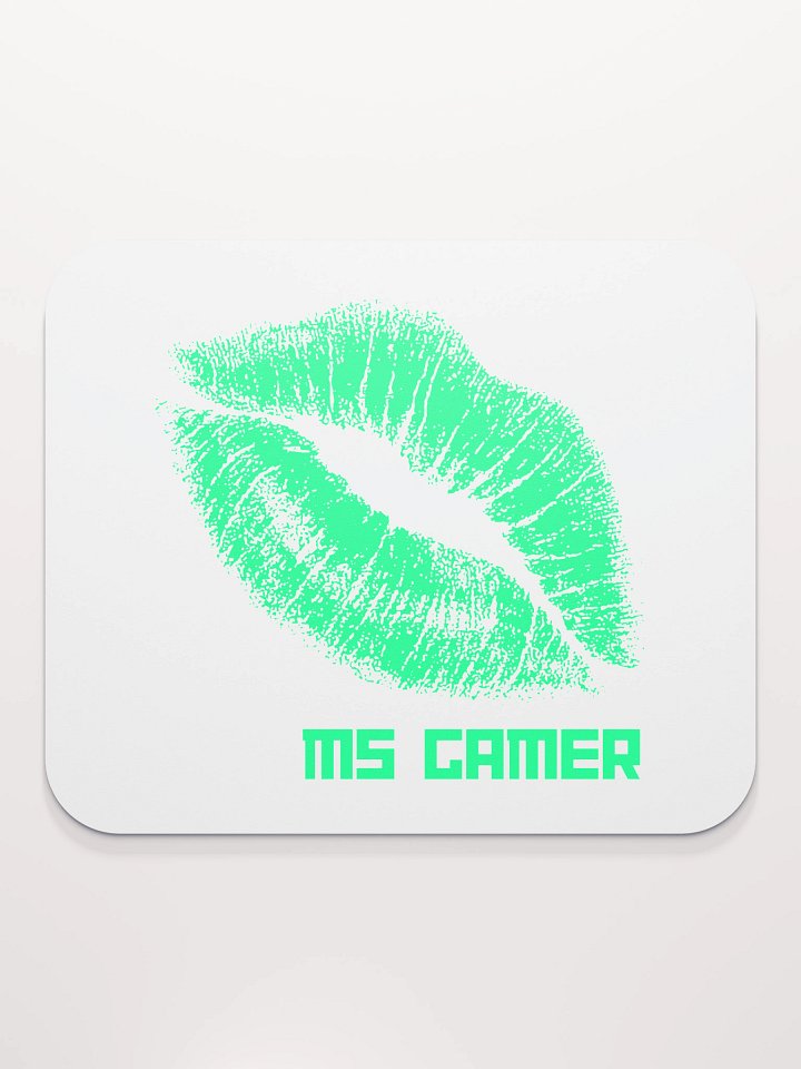 Ms Gamer Mwah Mouse Pad - White product image (2)