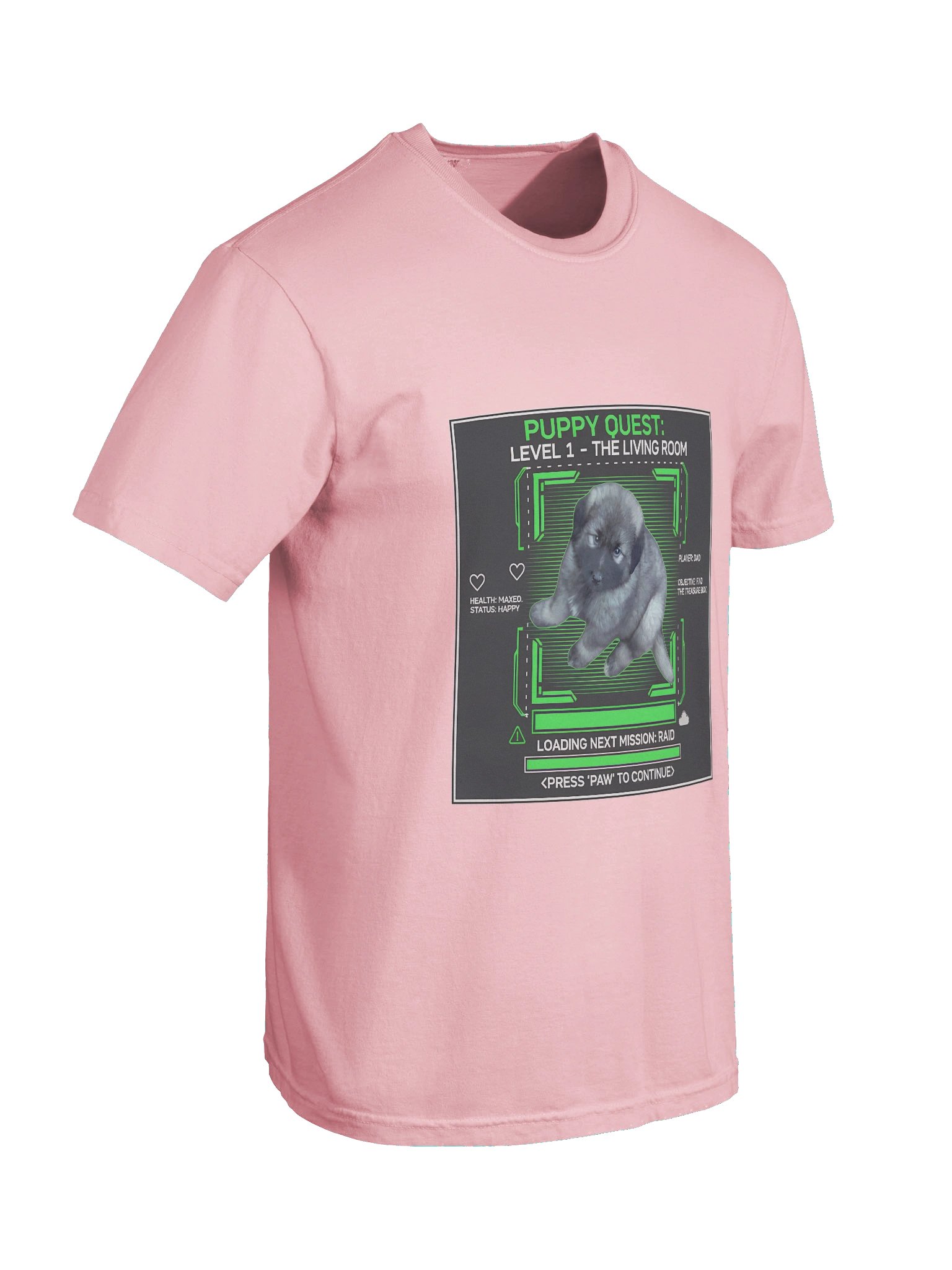The 'Press Paw' Design | Gaming Mode Activated Shirt product image (9)