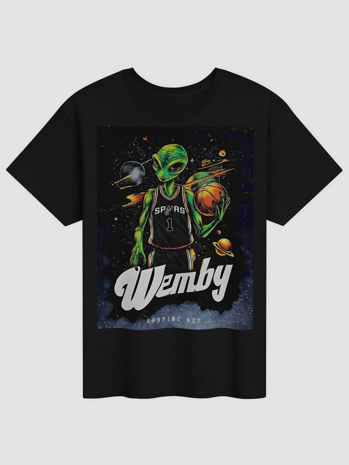 Wemby Alien Shirt - Victor Wembanyama Spurs Heavyweight Graphic Tee product image (1)