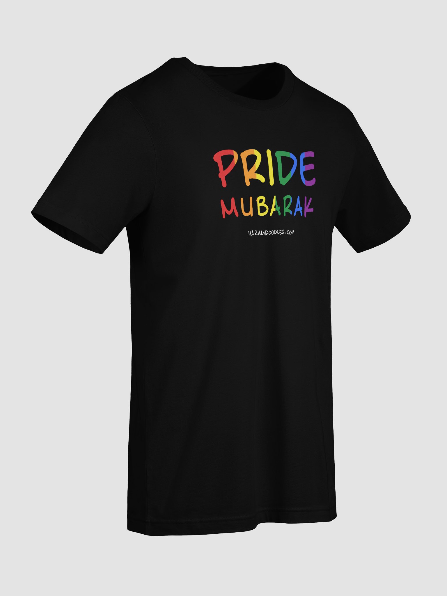 Pride Mubarak Rainbow Flag Supersoft T-Shirt product image (9)