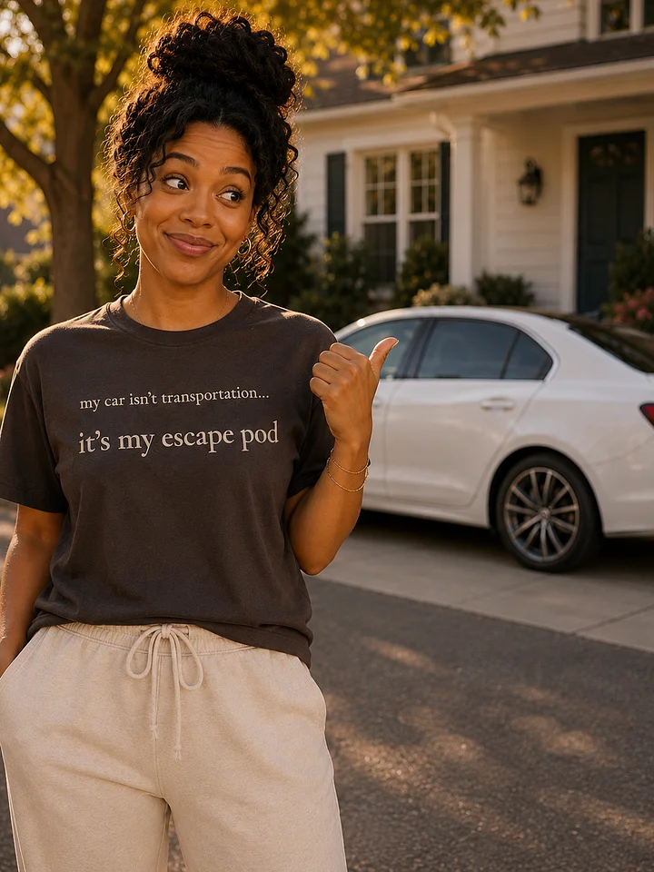 Escape Pod Tee (Pepper) product image (2)