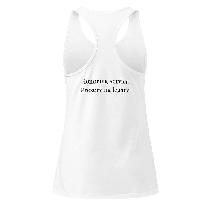 Women's Racerback Tank (White) product image (2)