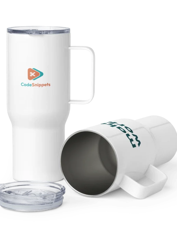 Make it work Travel Mug product image (3)