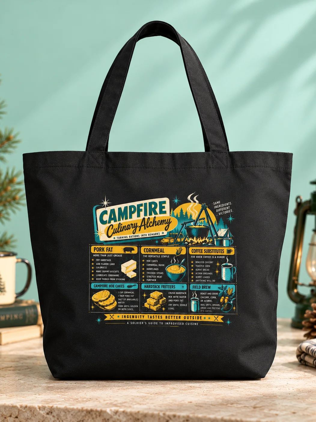 Campfire Culinary Alchemy Tote Bag product image (1)