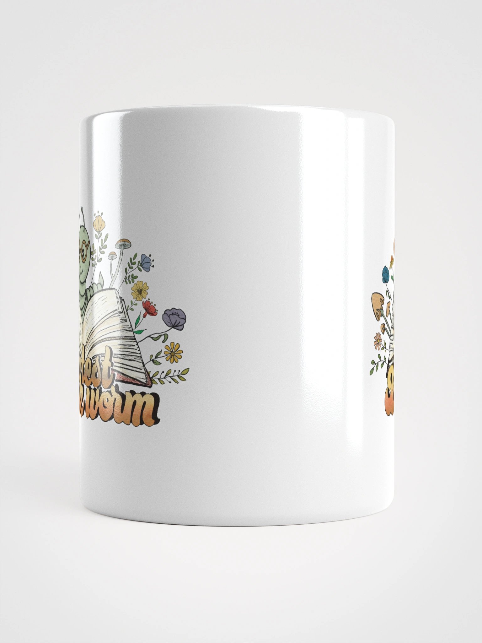 Cutest Bookworm Mug – Whimsical Book Lover Gift product image (13)