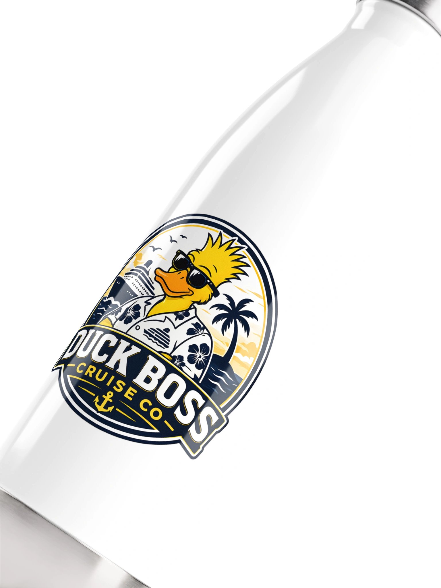 Duck Boss Cruise Co. Stainless Steel Water Bottle product image (5)