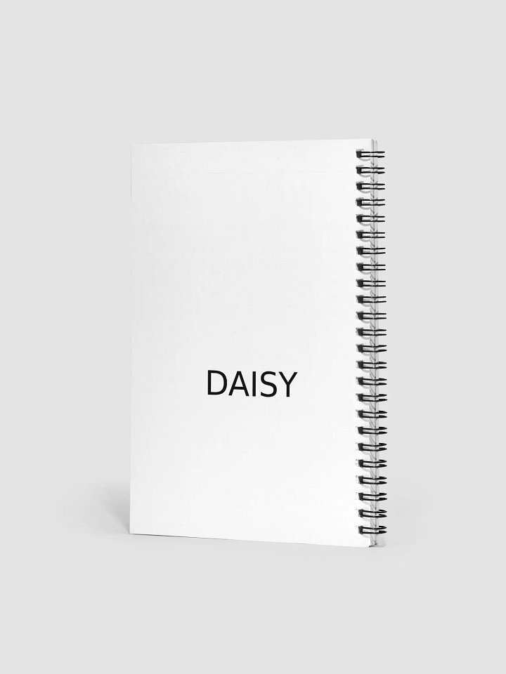 Daisy Dreams Spiral Notebook product image (2)