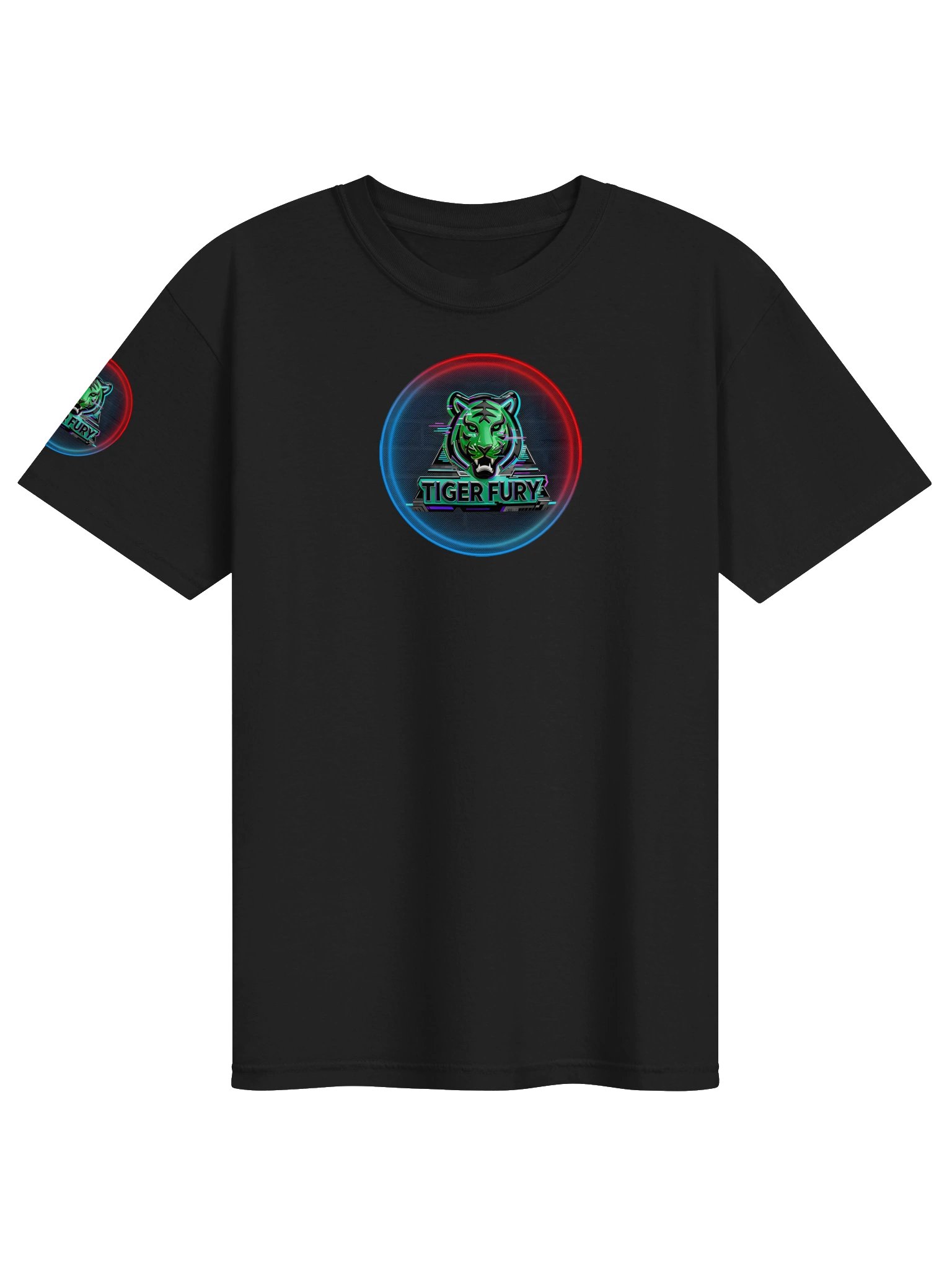 Tiger Fury Neon Logo Tee product image (1)