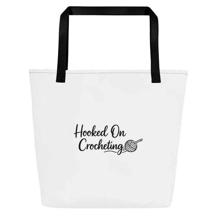 Hooked On Crocheting Project Bag product image (1)