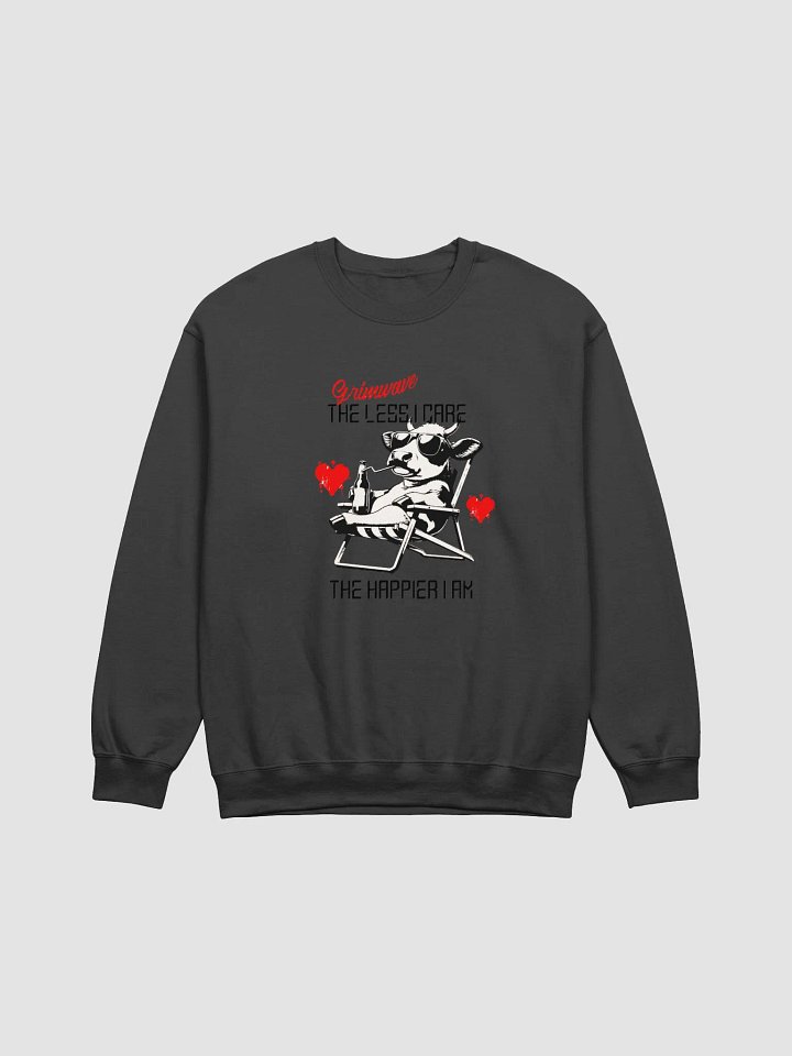 Chill Cow Graphic Crewneck Sweatshirt product image (11)