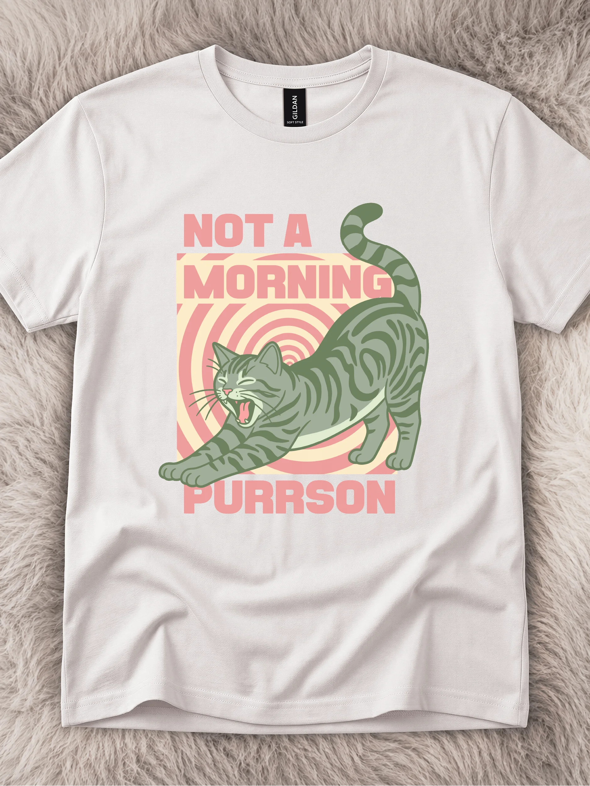 No Morning Purrson Tee product image (1)