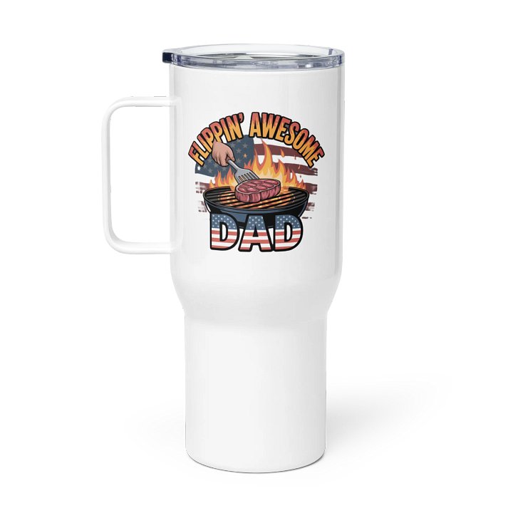 Flippin' Awesome Dad Travel Mug product image (1)