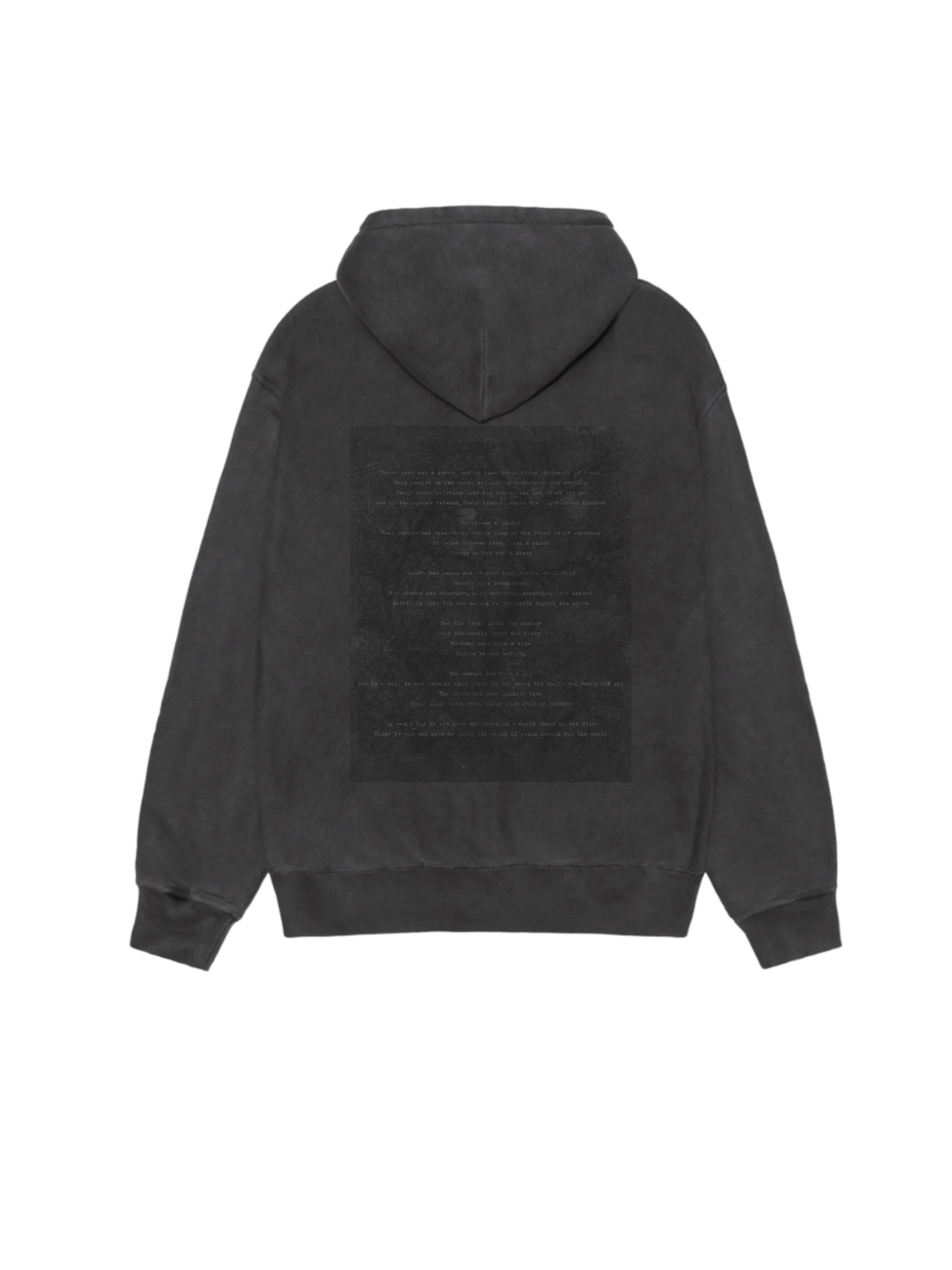 The Shadow solar print vintage dye hoodie product image (2)