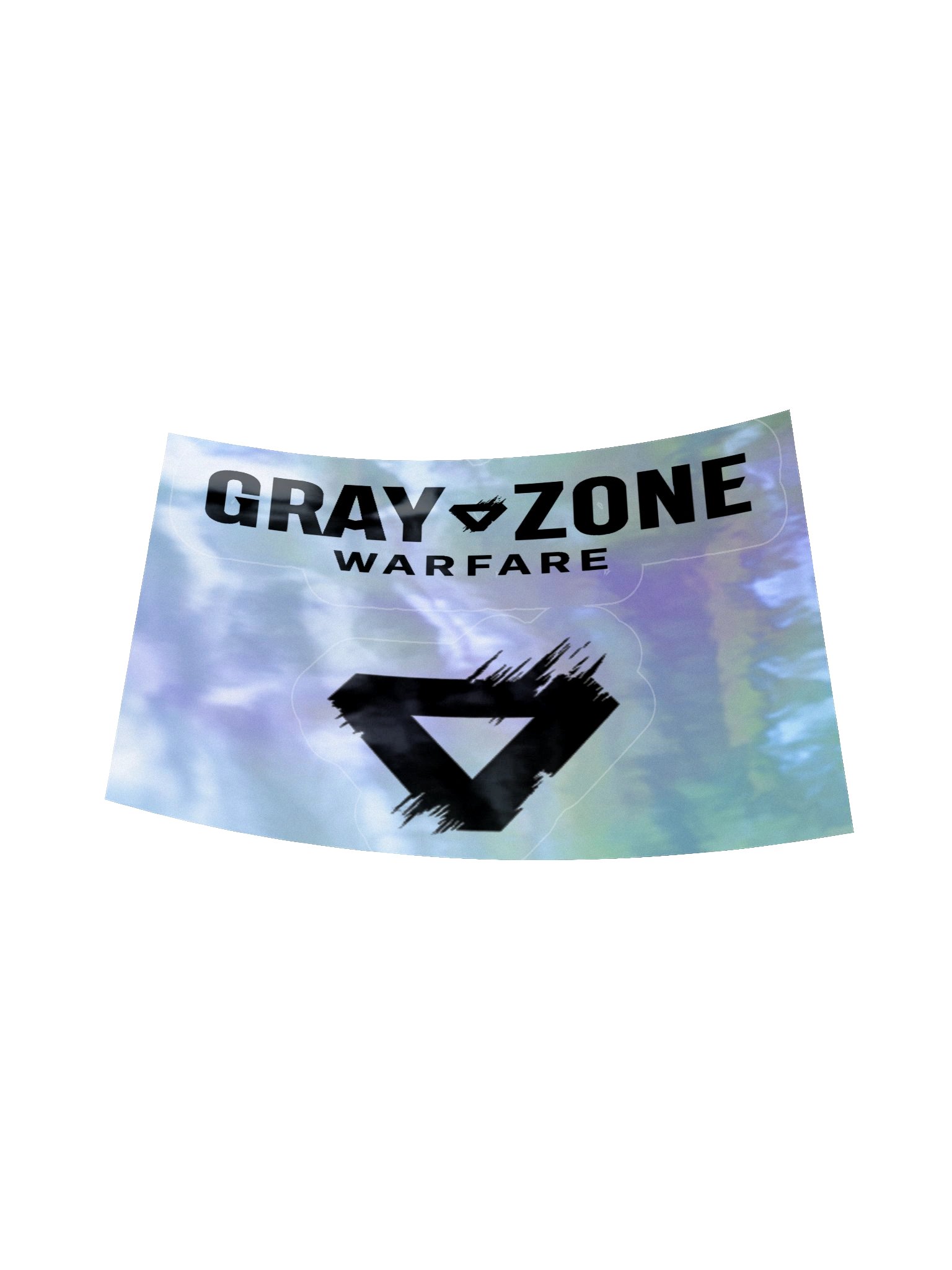 Gray Zone Warfare Holograhic Sticker - Black product image (6)