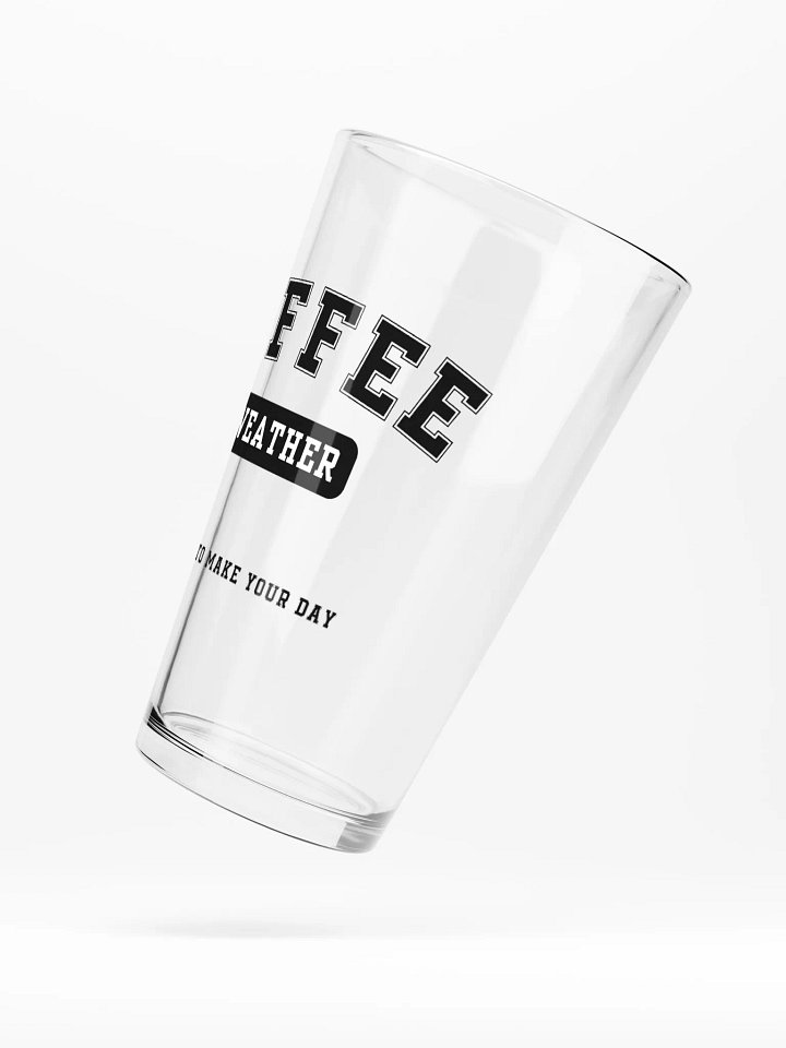 Coffee Weather | Pint Glass product image (2)