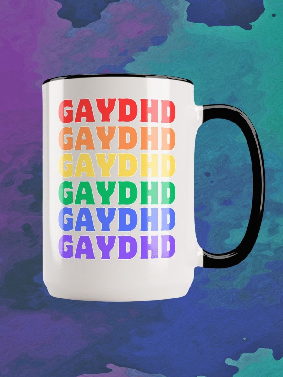 GAYDHD MUG product image (1)