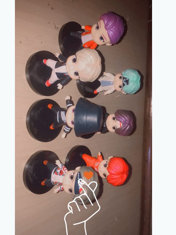 TS Action Figures for Car Dashboard, Decoration, Cake, Office Desk & Study Table , Polyvinyl Chloride product image (1)