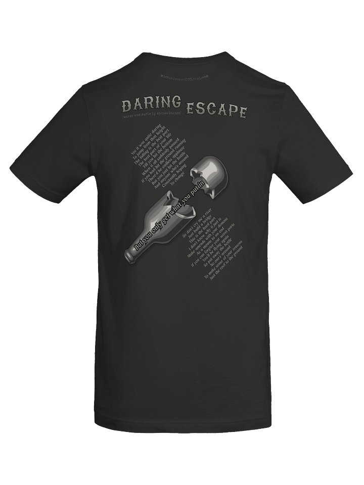 lightweight tee w/Daring Escape graphic & lyrics product image (2)