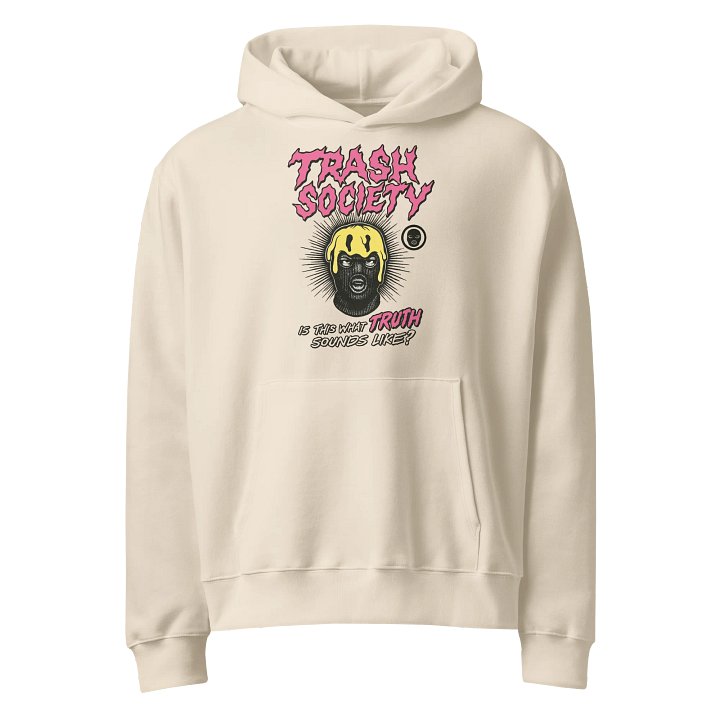TRASH SOCIETY truth hoodie product image (2)