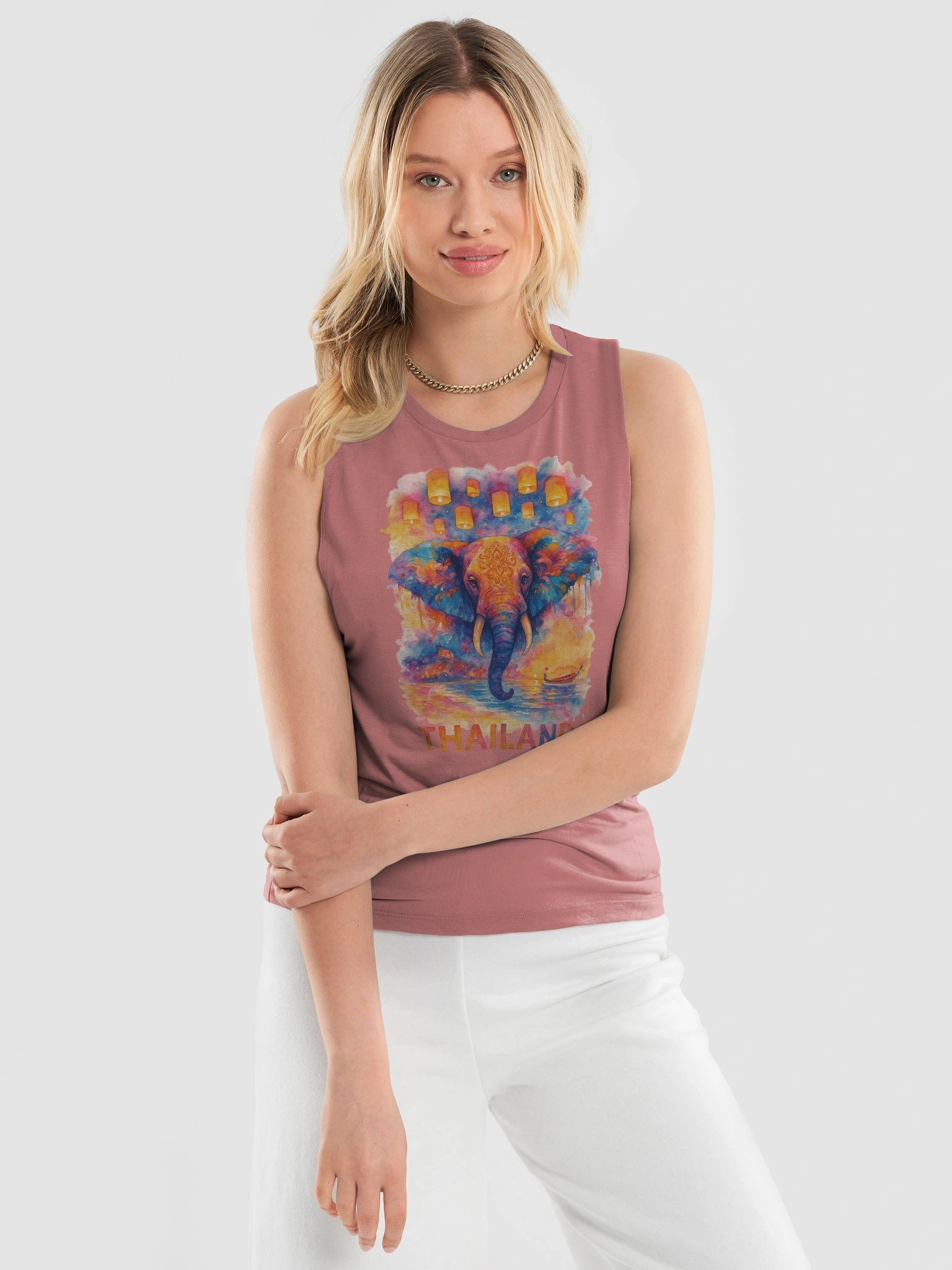 Thailand – Women’s Flowy Muscle Tank product image (9)