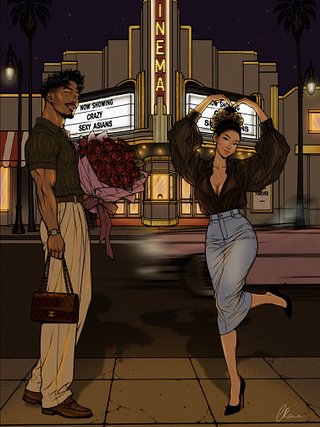DON’T MOVE — Art Print by Lehbie Rae product image (1)