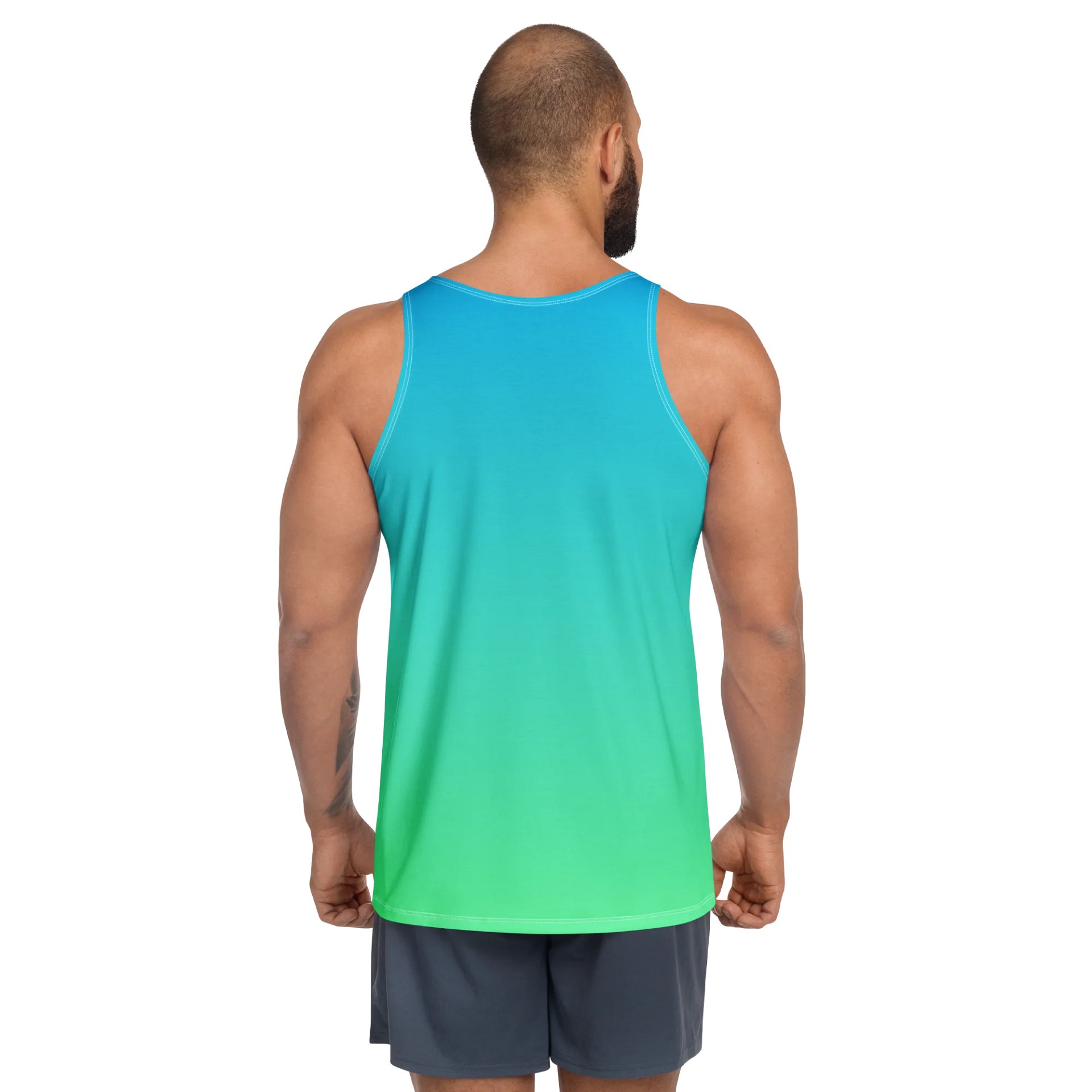 Seltzpert Drinking Club Blue Lagoon Men's Tank Top product image (4)