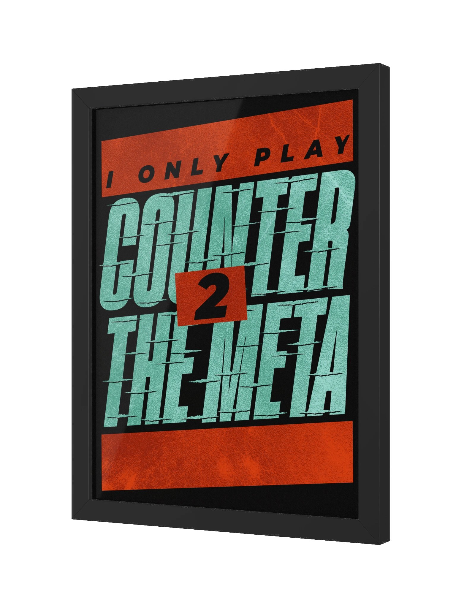 Rebel Counter to the Meta Board Game Room Poster - FRAMED product image (7)