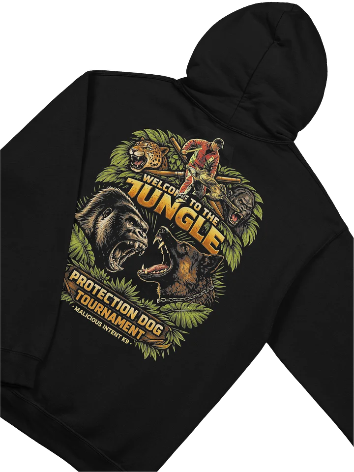 Welcome to the Jungle - Back and Chest Print Hoodie product image (1)