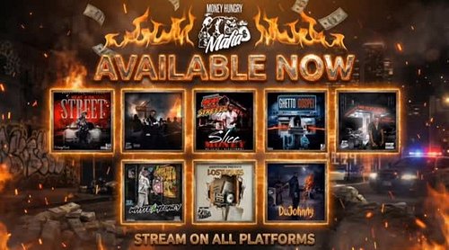 available on Spotify , Apple Music , YouTube Music, and more - #artwork by www.g3n0v323.life
