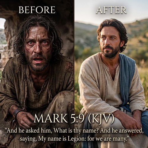 Why Your Name Was Legion Too: Overcoming the Divided Soul - Discover how to overcome a divided soul, why everyone was once Le...