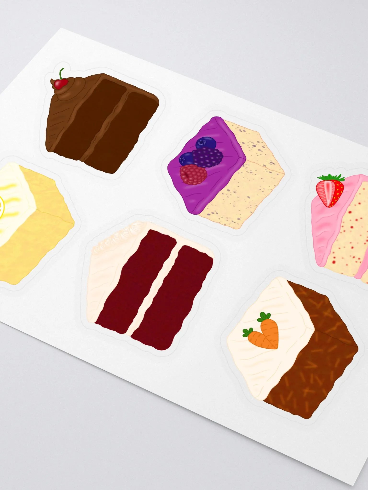 Cake Set Sticker Sheet product image (2)