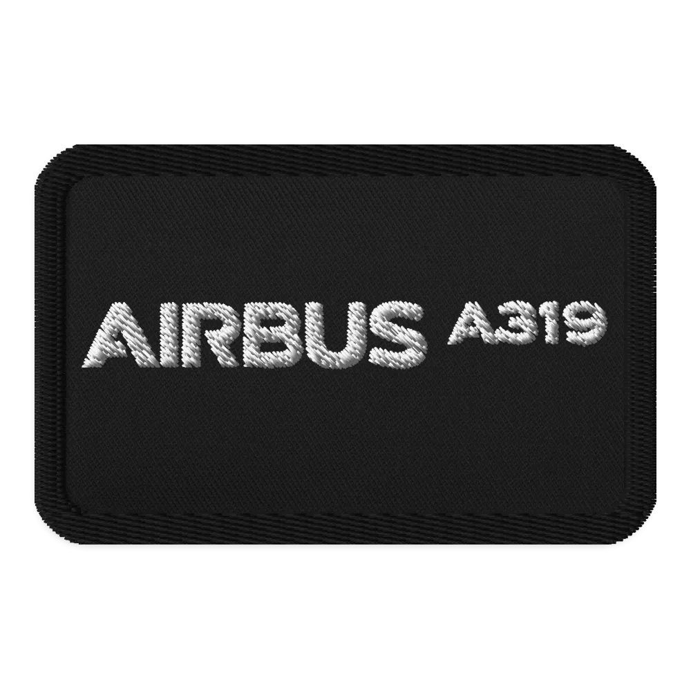 Airbus A319 - Embroidered Patch product image (1)