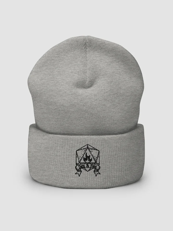 Dice and Fire Beanie (Light Colours) product image (1)