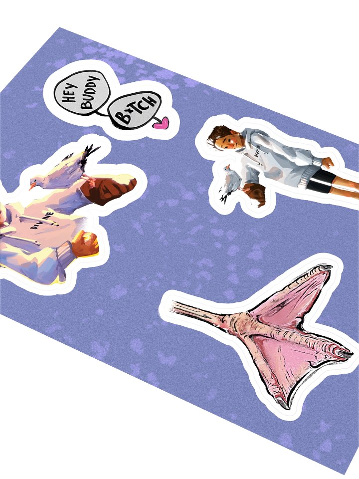 Little Buddy Sticker Pack! product image (2)
