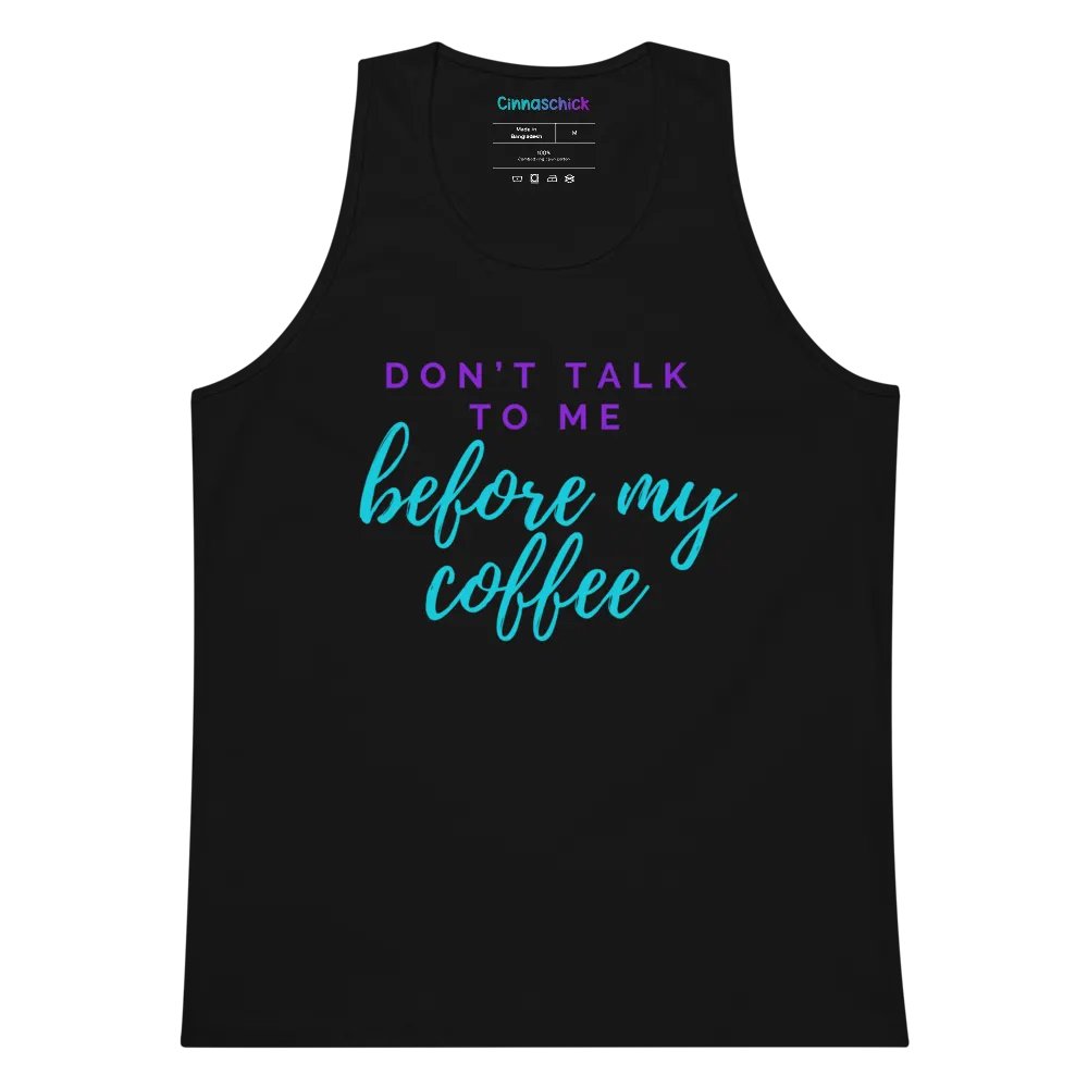 Coffee Motto Men's Tank Top product image (26)