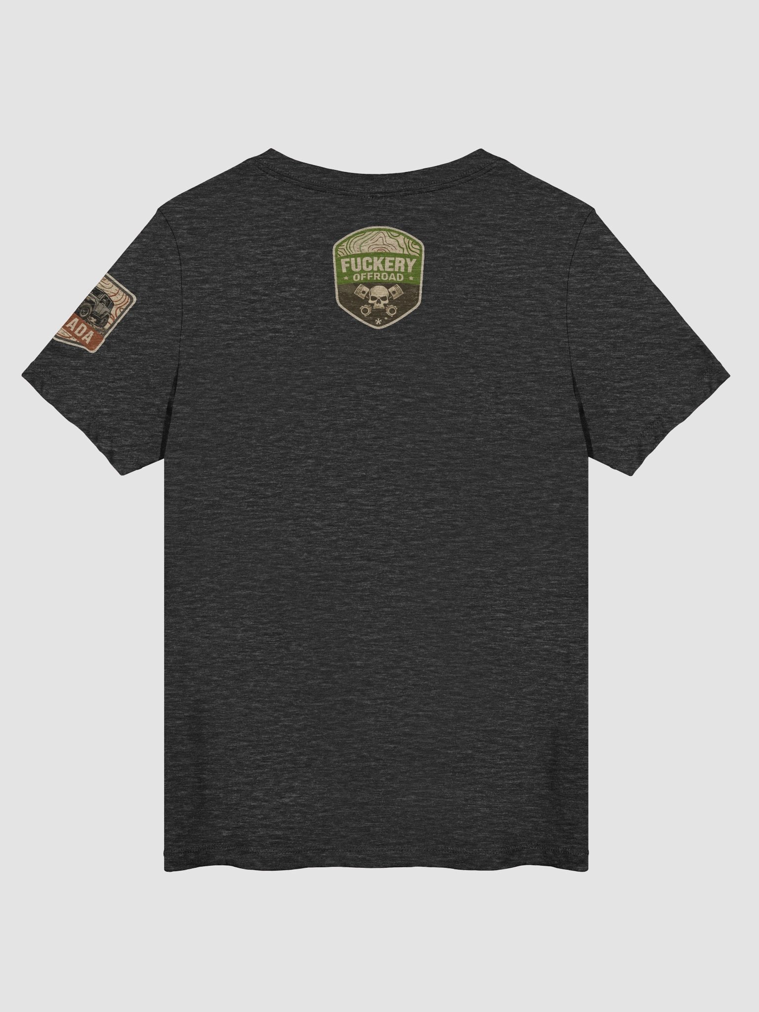 Woman t-shirt with Rock Crawling Club with Jeep Wrangler 4DR product image (2)