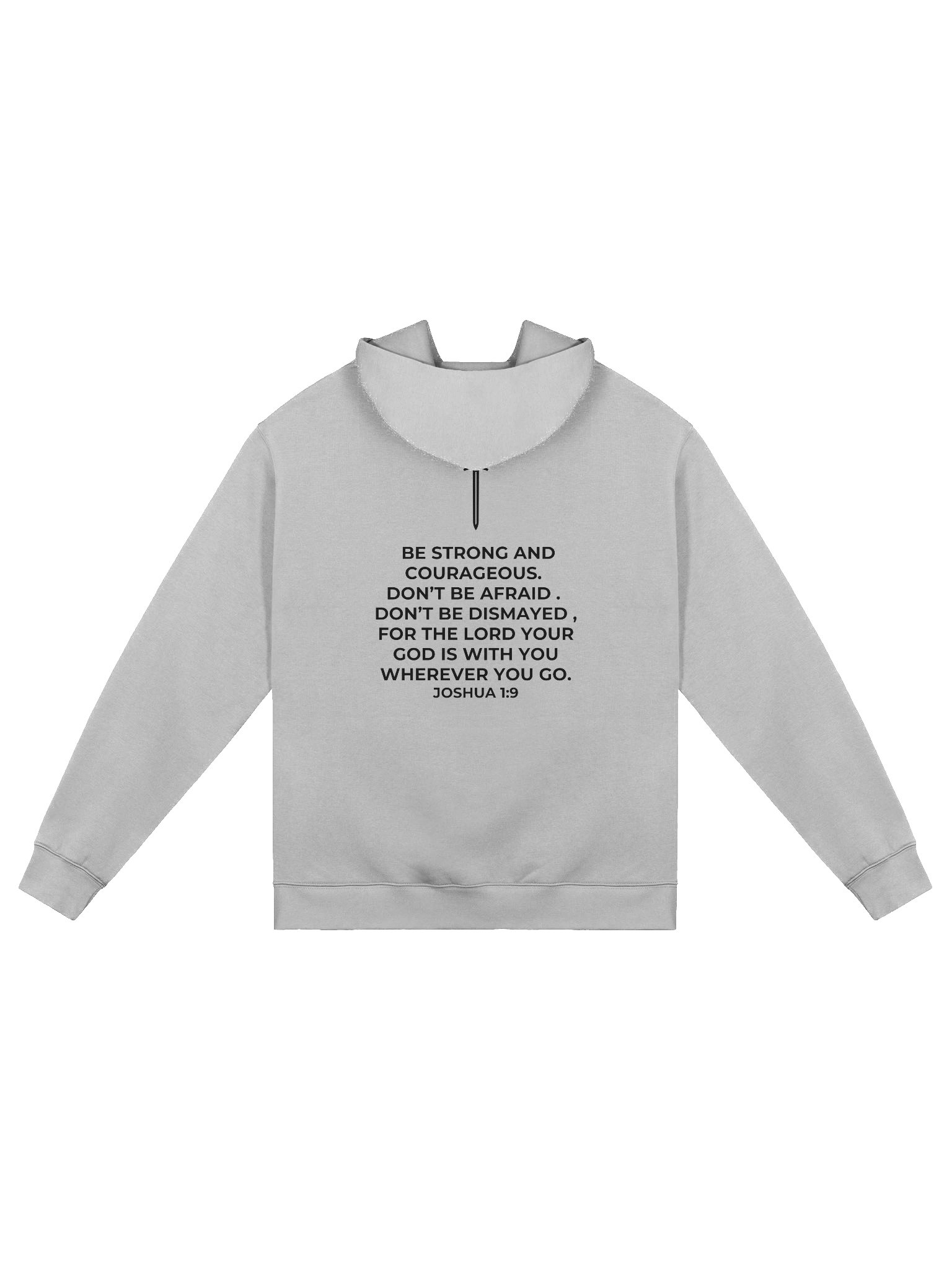 Joshua 1:9 Eclipse Oversized Hoodie [Dark] product image (3)