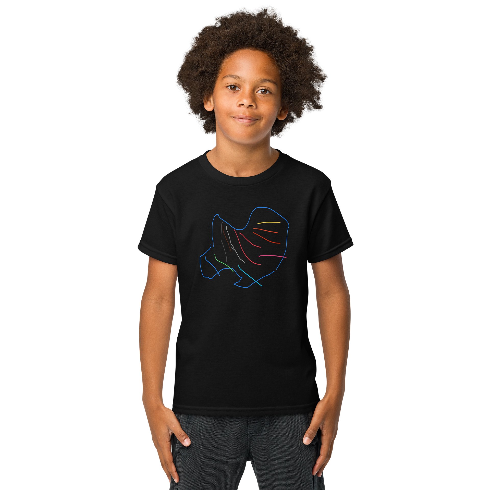 e rainbow wing tee product image (2)