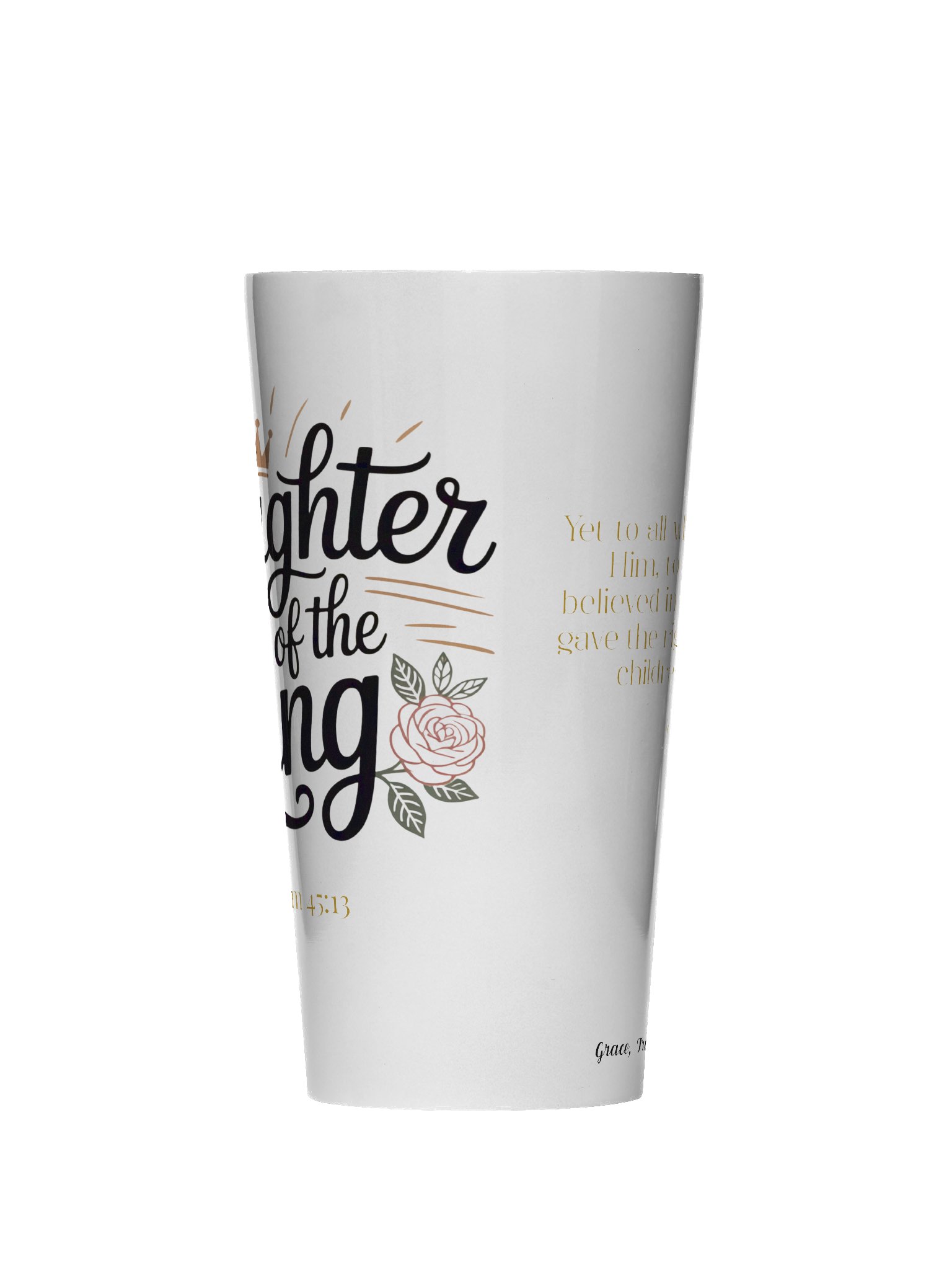 Daughter of the King Stainless Steel Travel Mug product image (1)