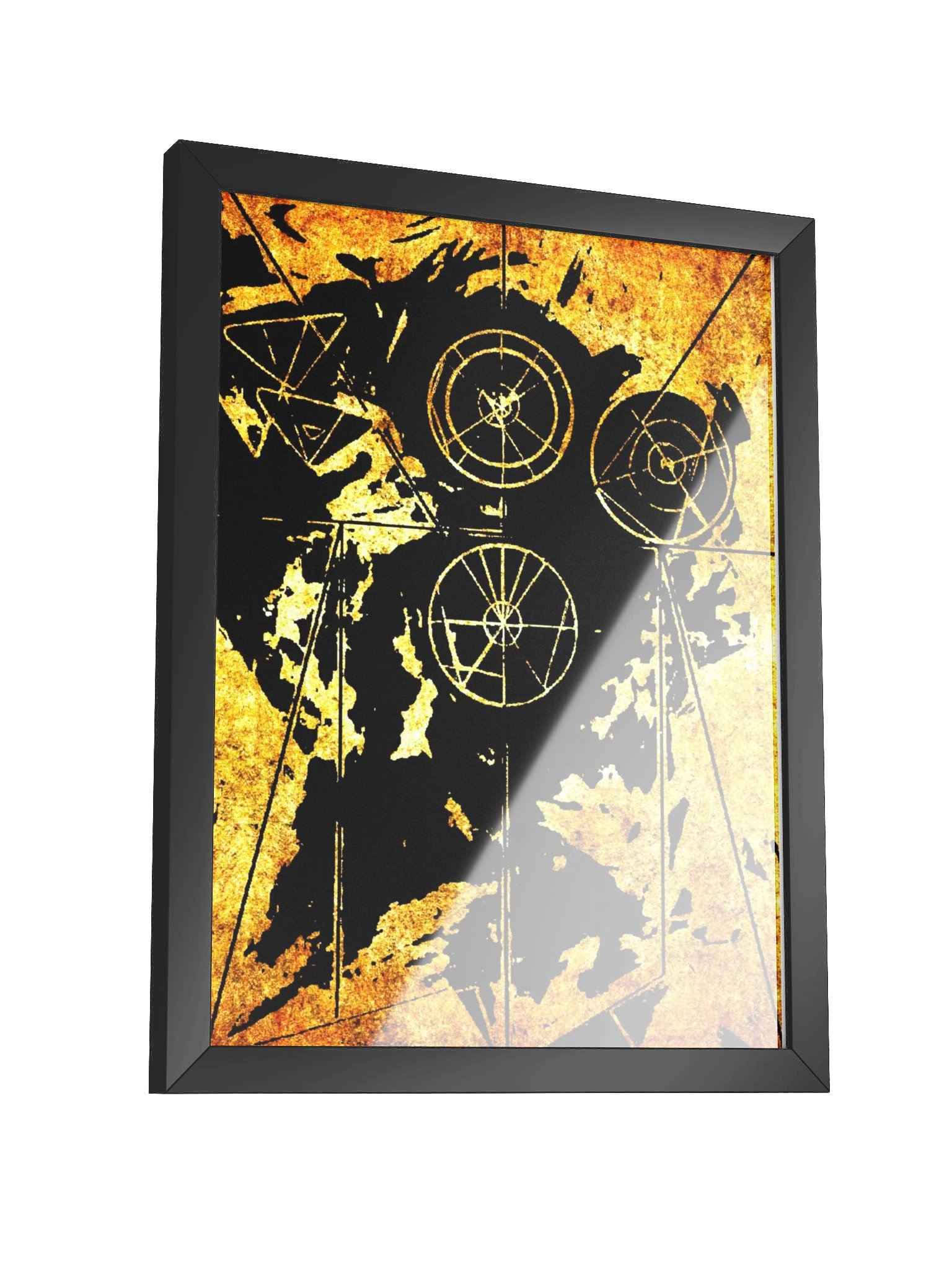 Cosmic Convergence 2026 — Fine Art Print with Frame product image (3)