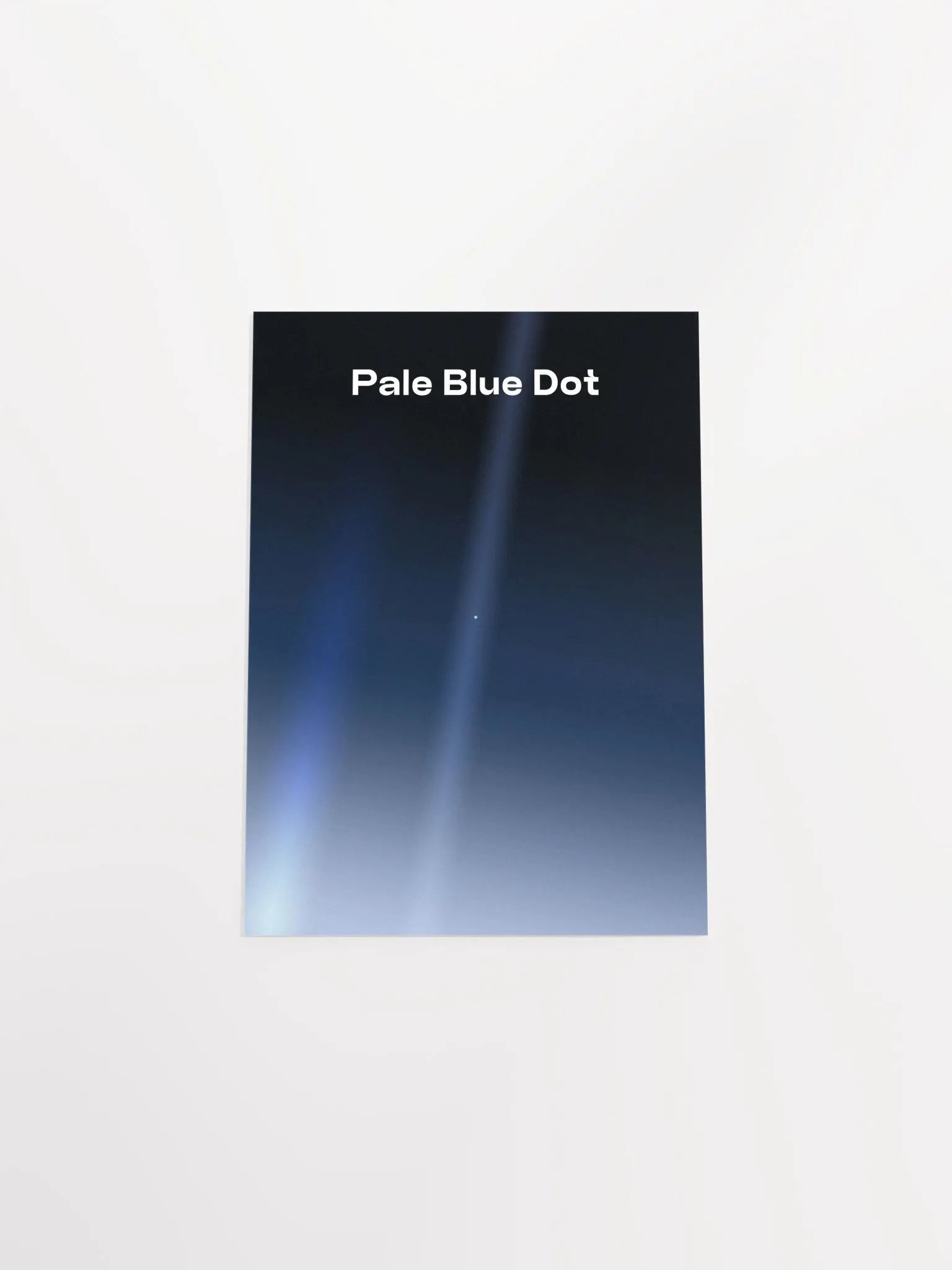 Pale Blue Dot poster, NASA Voyager 1 (2020 revision) — Space poster product image (9)