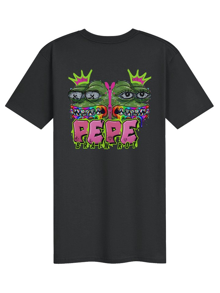 PEPE Brain Rot Crown Tee product image (2)