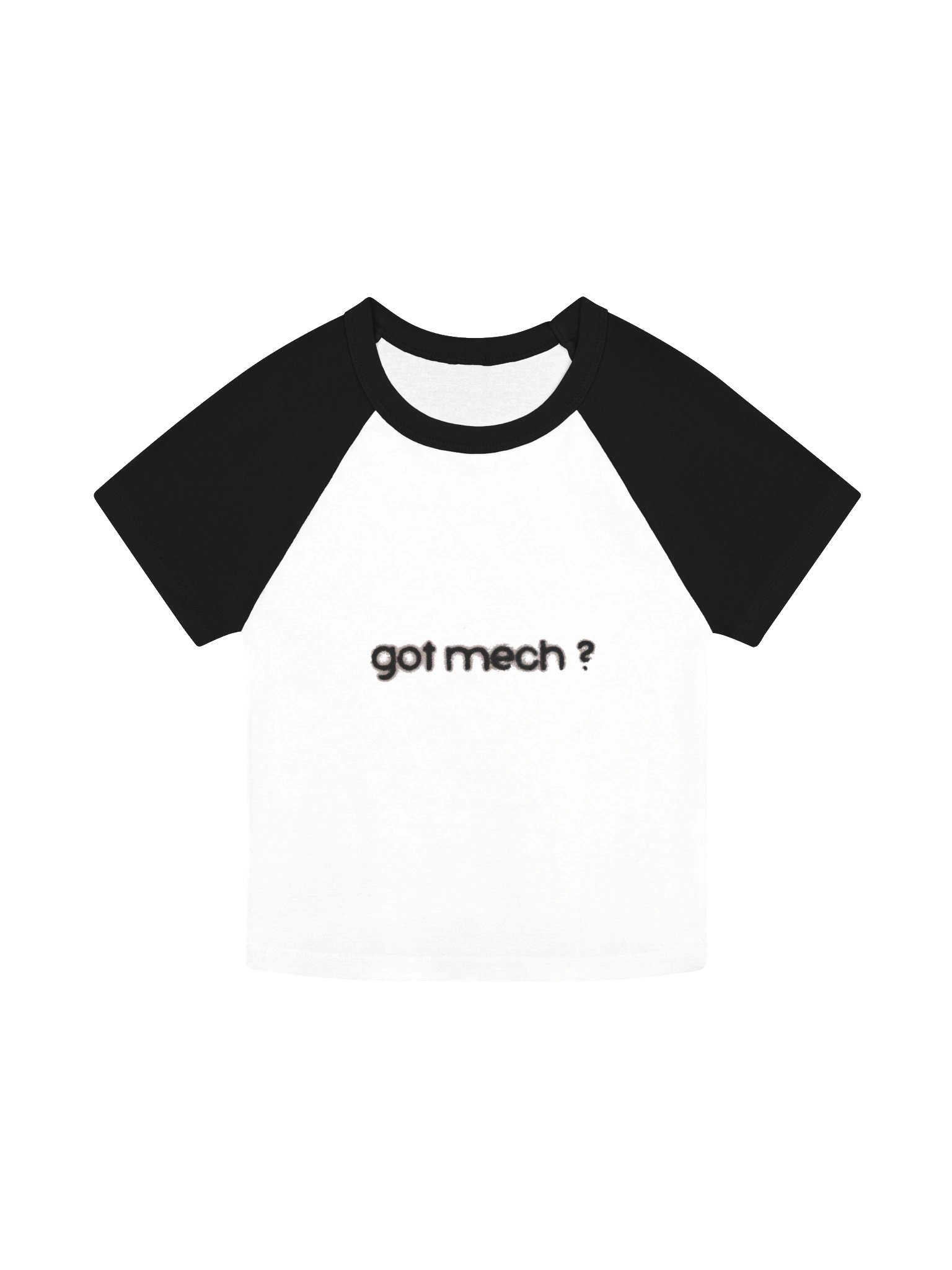 The "got mech?" Crop Tee product image (2)