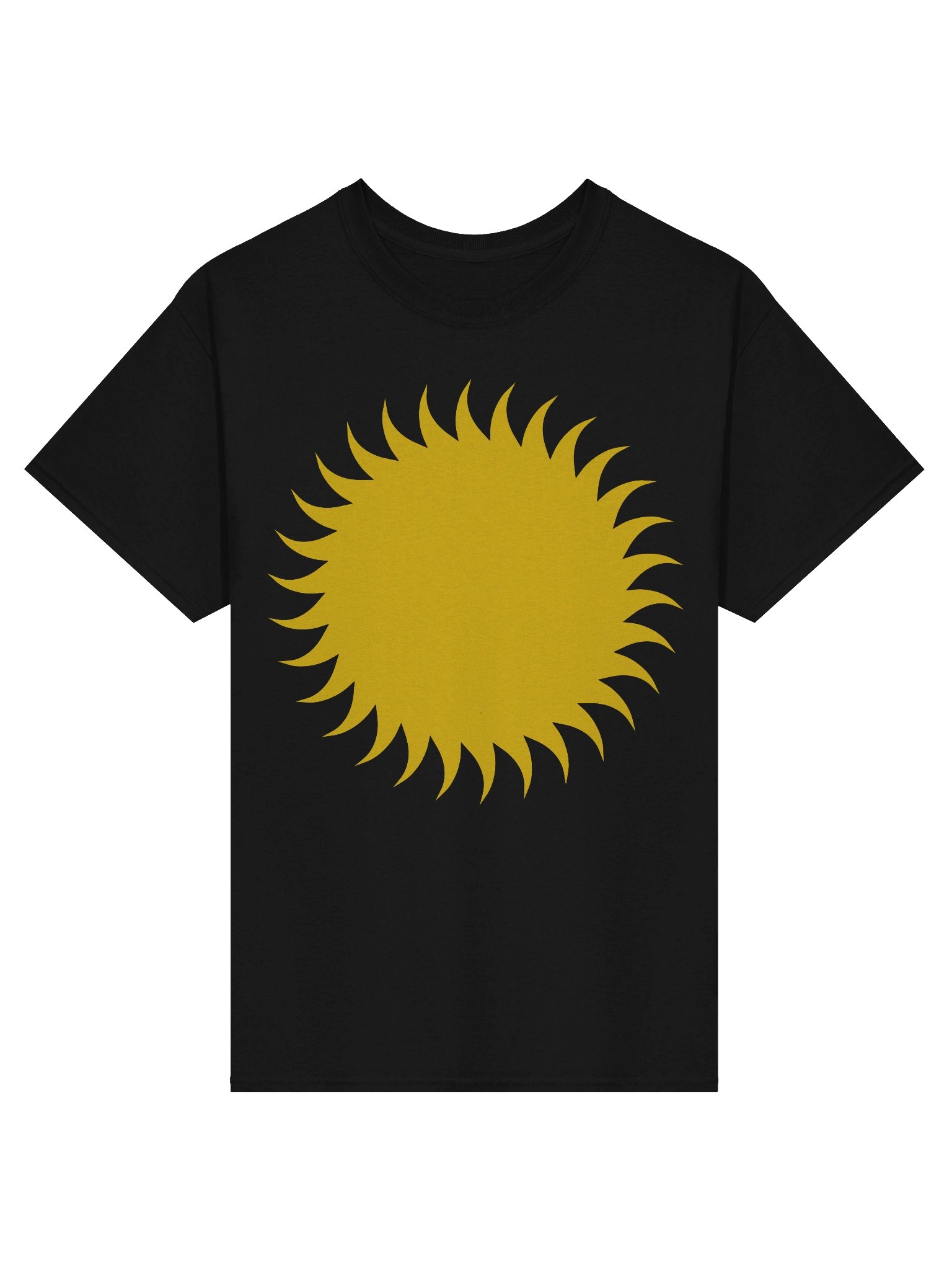 Yellow Evolian Sun T-Shirt product image (1)